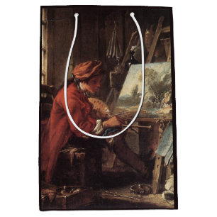 Der Maler in Seinem Studio (von François Boucher) Mittlere Geschenktüte