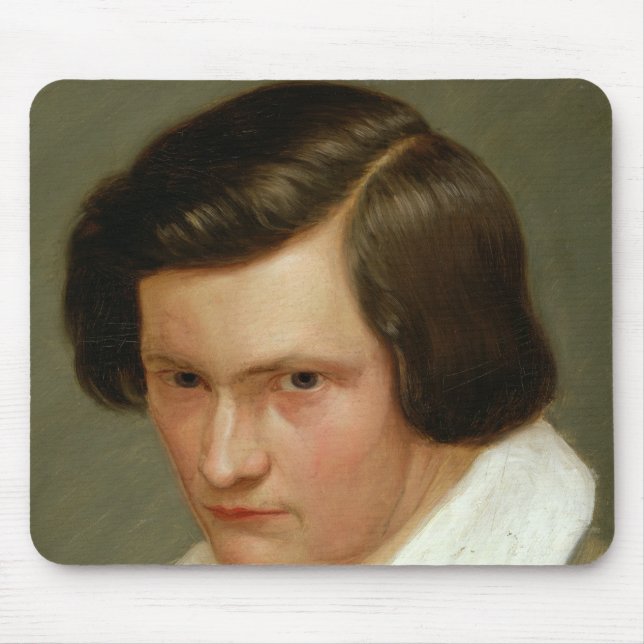 Der Maler Otto Speckter, c.1831 Mousepad (Vorne)