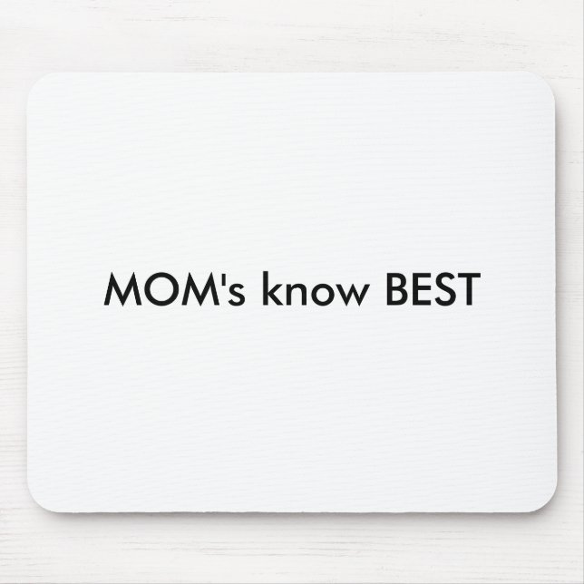 Der MAMMAS kennen BESTES Mousepad (Vorne)