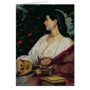 Der Mandolinen-Spieler, 1865