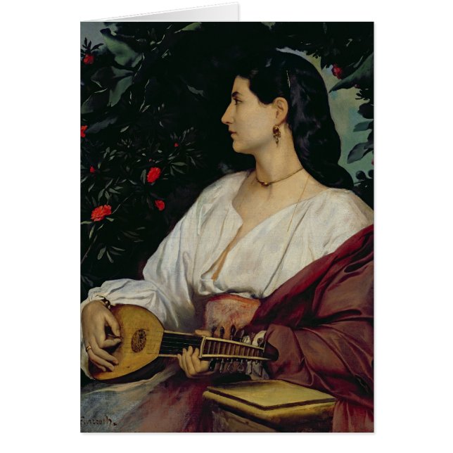 Der Mandolinen-Spieler, 1865 (Vorne)