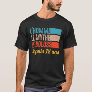 Der Mann, der Mythos der Boloss für 18 Jahre Retro T-Shirt