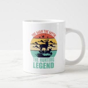 Der Mann - der Mythos - der Jagdbein Jumbo-Tasse