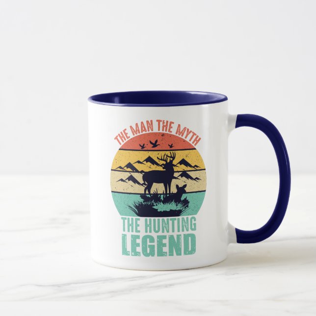 Der Mann - der Mythos - der Jagdbein Tasse (Rechts)