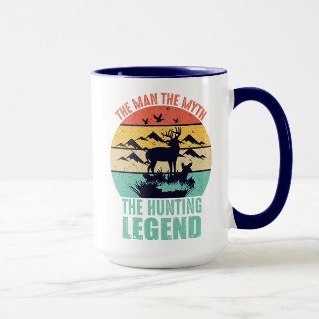 Der Mann - der Mythos - der Jagdbein Tasse (Rechts)
