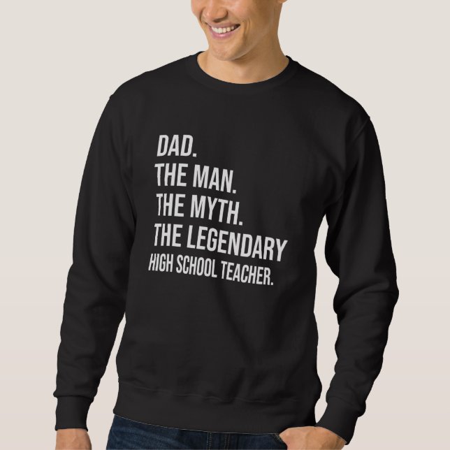 Der Mann, der Mythos, der legendäre Lehrer der Obe Sweatshirt (Vorderseite)