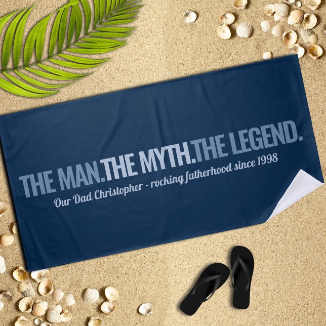 Der Mann, der Mythos, der legendäre Vater Strandtuch (Von Creator hochgeladen)