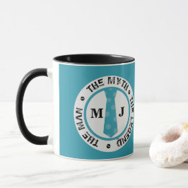 Der Mann, der Mythos der Legende personalisierte N Tasse