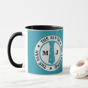 Der Mann, der Mythos der Legende personalisierte N Tasse