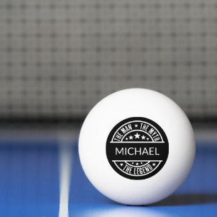 Der Mann, der Mythos, der verblüffende Individuell Tischtennisball