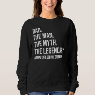 Der Mann, der Mythos, die legendäre Tierpflege Sweatshirt