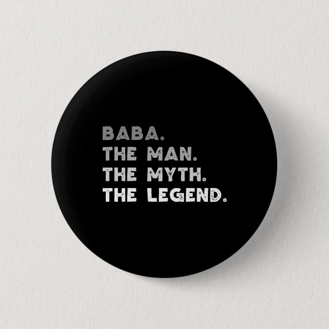 Der Mann, der Mythos, die Legende Cool Button (Vorderseite)