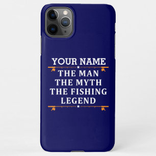 Der Mann, der Mythos, die Legende der Fischerei pe iPhone 11Pro Max Hülle