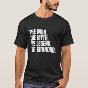 Der Mann Der Mythos Die Legende DER OPA Lustiger V T-Shirt