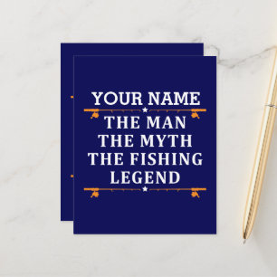 Der Mann, der Mythos, die Legende des Fischens per