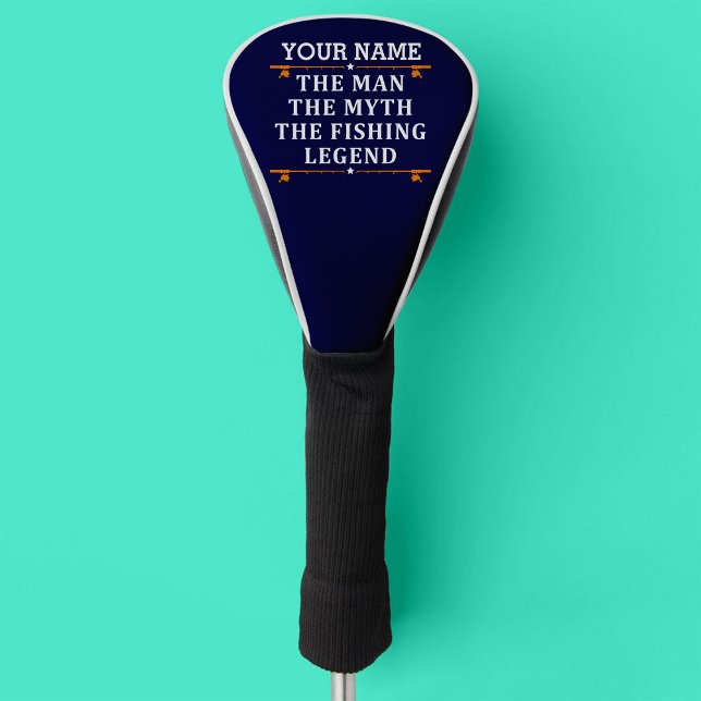 Der Mann, der Mythos, die Legende des Fischens per Golf Headcover (Von Creator hochgeladen)