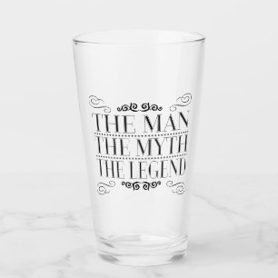 Der Mann der Mythos die Legende Glas