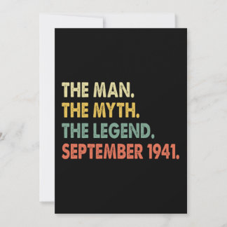 Der Mann der Mythos Die Legende September 1941 Einladung