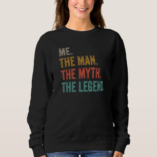 Der Mann, der Mythos, die Legende Vintag Retro 2 Sweatshirt