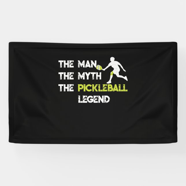 Der Mann, der Mythos, die Pickleball-Legende Banner (Horizontal)