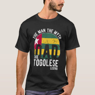 Der Mann der Mythos Die togoische Legende - Vater T-Shirt