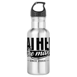 Der Mann Der Mythos Vater Seit 20XX Edelstahlflasche