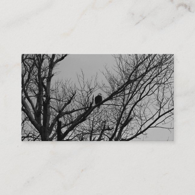 Der Mann, der Uhr nimmt Visitenkarte (Vorderseite)