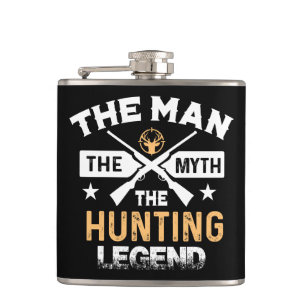 Der Mann Die Legende Die Jagd-Legende - Hirsch Flachmann