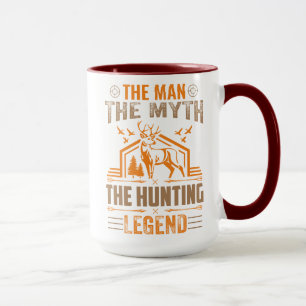 Der Mann, die Legende, die Jagd-Legende - Hirschhü Tasse