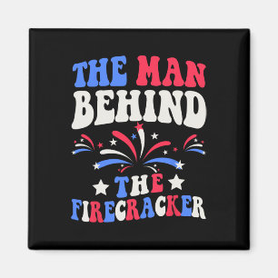 Der Mann hinter dem Feuerwerk 4. Juli Geschlecht  Magnet