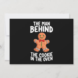 Der Mann hinter dem Keks zu Weihnachten pro Einladung