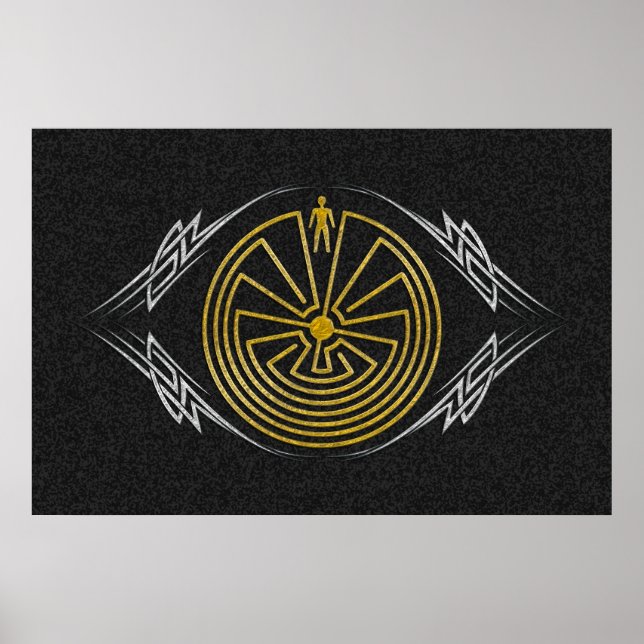 Der Mann im Maze - Gold im Stamm Poster (Vorne)