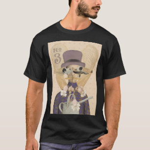 Der Mann mit dem geflügelten Fisch T-Shirt