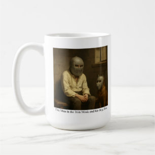 Der Mann mit der eisernen Maske und sein Hund, Bob Kaffeetasse