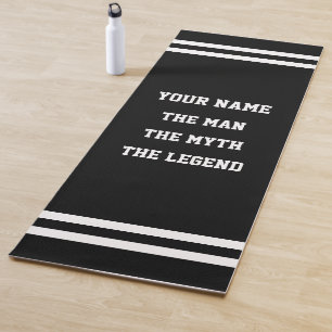 Der Mann Mythos Legende lustige Yoga-Matte für M Yogamatte