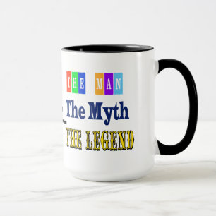 Der Mann, Mythos, Legenden-Schinken-Radio-Tasse Tasse
