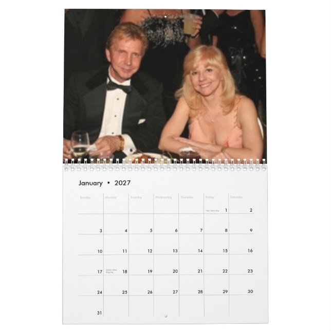 Der Margarita-Ball Kalender (Jan 2027)