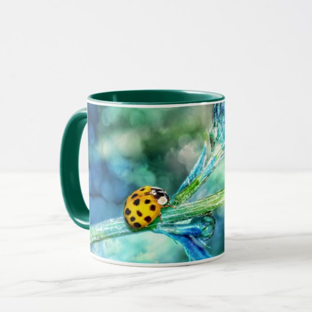 Der Marienkäfer Tasse (Vorderseite Links)