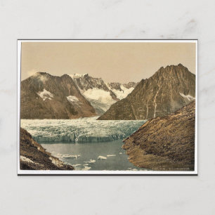 Der Marjelensee (2.350 m. ü. M.), Wallis Postkarte