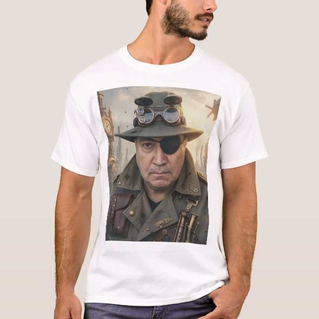 Der Mark Steampunk T-Shirt (Vorderseite)