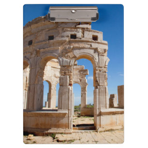 Der Markt, Leptis Magna, Al Khums Bezirk Klemmbrett