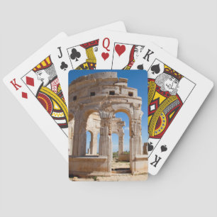 Der Markt, Leptis Magna, Al Khums Bezirk Spielkarten