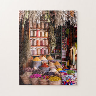 Der Markt Marrakesch, Puzzle Marroco Jigsaw