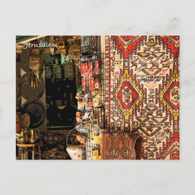 Der Markt Postkarte (Vorderseite)