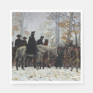 Der März ins Tal von William B. T. Trego Serviette