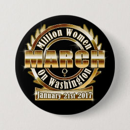 Der März Million Frauen auf Washington-Fahrwerk Button
