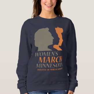 Der März Minnesota, Duluth der Frauen Ausgabe Sweatshirt