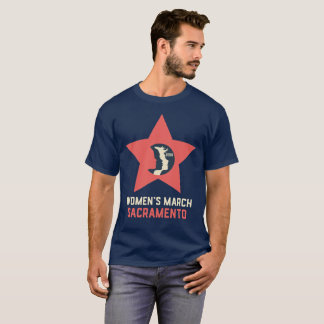Der März-Sacramento-Männer der Frauen die T-Shirt