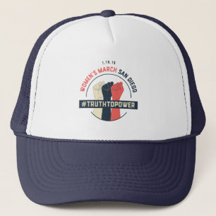 Der März-San Diego der Frauen offizieller Hut 201 Truckerkappe