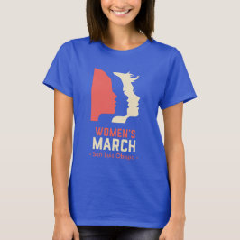 Der März SLO - nationales Logo der Frauen T-Shirt